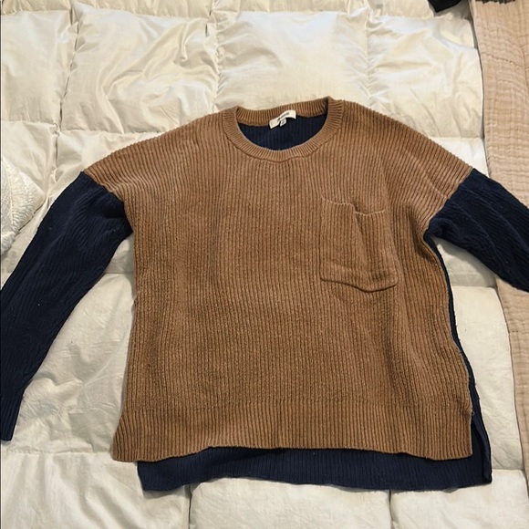 Madewell Sweaters - Madewell color block sweater